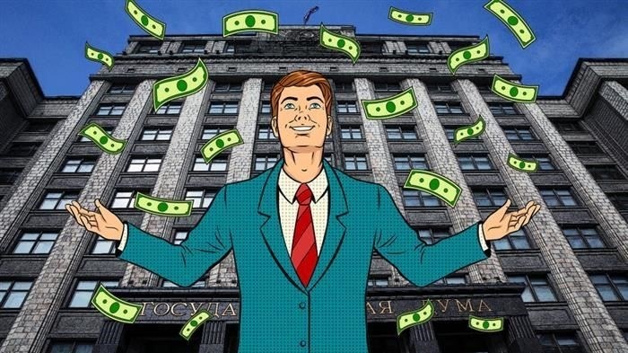 Подсчитали, прослезились Месячный доход депутата Госдумы в 10 раз выше средней зарплаты по стране